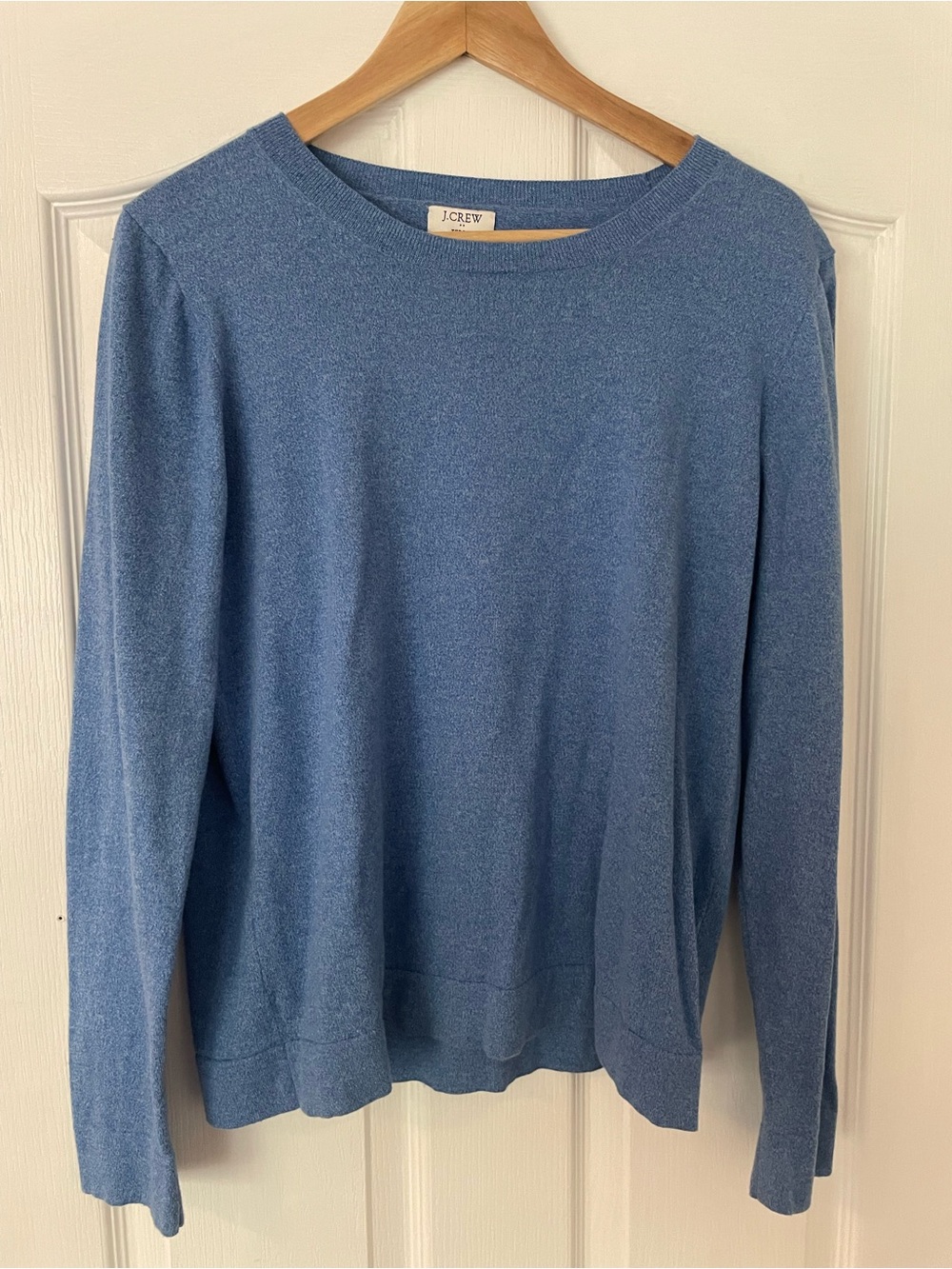 J. Crew Women's Light Blue Crewneck Sweater